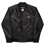 Bingham Healthcare Leather Bomber Jacket