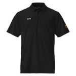 Our Flock Rocks Under Armour® men's polo - Image 4