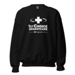 1st Choice Unisex Sweatshirt White Logo - Image 2