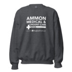 Ammon Medical and Urgent Care Unisex Sweatshirt White Logo - Image 11