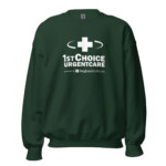 1st Choice Unisex Sweatshirt White Logo - Image 5