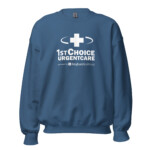 1st Choice Unisex Sweatshirt White Logo - Image 8