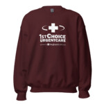 1st Choice Unisex Sweatshirt White Logo - Image 4