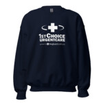 1st Choice Unisex Sweatshirt White Logo - Image 3