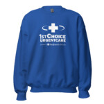 1st Choice Unisex Sweatshirt White Logo - Image 7