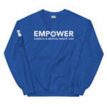 EMPOWER Unisex Sweatshirt White Logo - Image 13