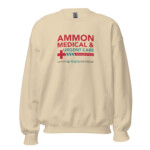 Ammon Medical and Urgent Care Unisex Sweatshirt Color Logo - Image 3