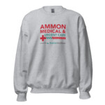 Ammon Medical and Urgent Care Unisex Sweatshirt Color Logo
