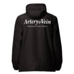 Artery & Vein Unisex lightweight zip up windbreaker