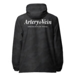 Artery & Vein Unisex lightweight zip up windbreaker - Image 14
