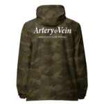Artery & Vein Unisex lightweight zip up windbreaker - Image 10