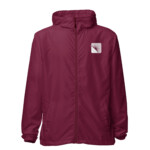 Bingham Healthcare Unisex lightweight zip up windbreaker White Logo - Image 6
