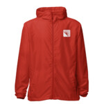 Bingham Healthcare Unisex lightweight zip up windbreaker White Logo - Image 8