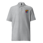 Our Flock Rocks Unisex Polo Shirt - Image 3