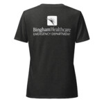 Bingham Healthcare ER Women’s relaxed v-neck t-shirt - Image 9