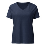 Bingham Healthcare ER Women’s relaxed v-neck t-shirt - Image 6