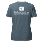 Bingham Healthcare ER Women’s relaxed v-neck t-shirt - Image 13
