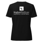 Bingham Healthcare ER Women’s relaxed v-neck t-shirt