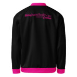PINK Unisex Bomber Jacket - Image 2