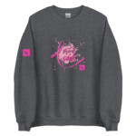 Think Pink Unisex Sweatshirt - Image 3