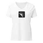 Women’s relaxed v-neck t-shirt - Image 9