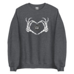 Daily Shot Skeleton Unisex Sweatshirt - Image 5