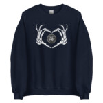 Daily Shot Skeleton Unisex Sweatshirt - Image 2