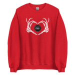 Daily Shot Skeleton Unisex Sweatshirt - Image 4