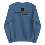 Respiratory Unisex Sweatshirt -Black Logo - Image 3
