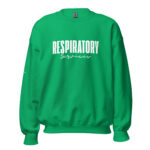 Respiratory Unisex Sweatshirt -White Logo - Image 49