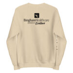 Respiratory Unisex Sweatshirt -Black Logo - Image 16