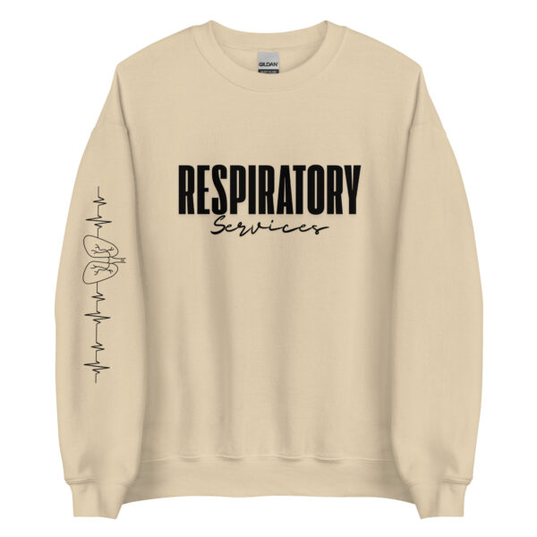 Respiratory Unisex Sweatshirt -Black Logo