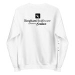 Respiratory Unisex Sweatshirt -Black Logo - Image 22