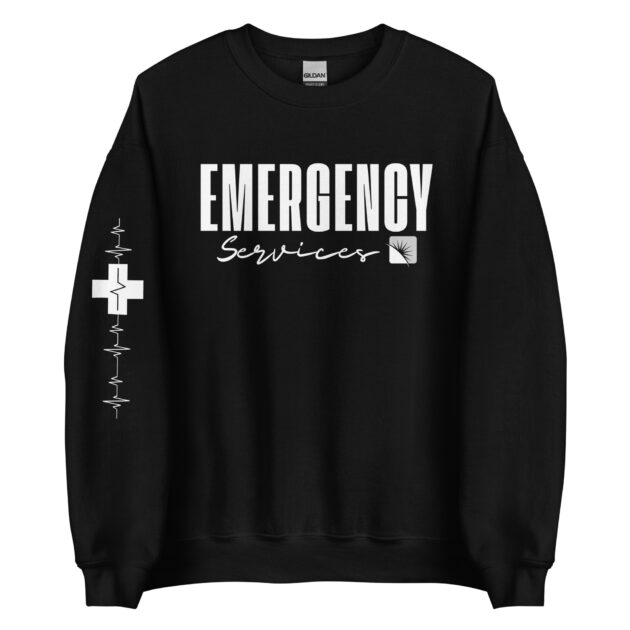 ER Services Sweatshirt White Logo