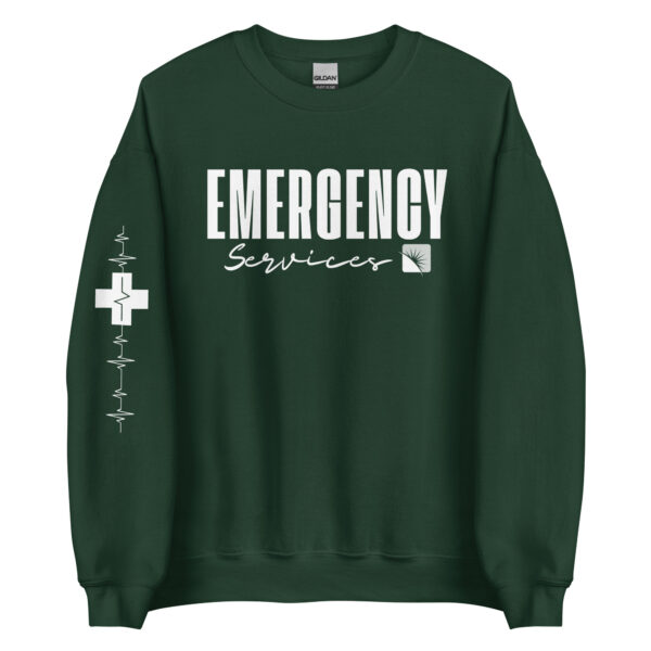 ER Services Sweatshirt White Logo - Image 9