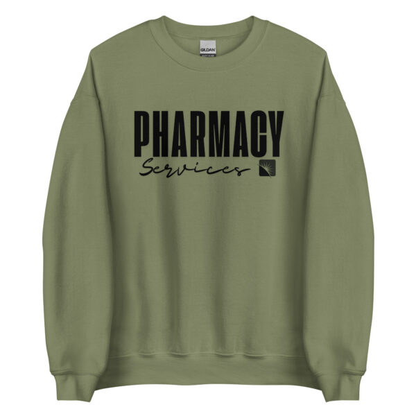 Pharmacy Svcs Sweatshirt Black Logo - Image 10