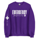 ER Services Sweatshirt White Logo - Image 5