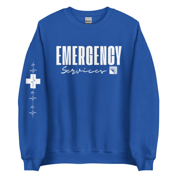 ER Services Sweatshirt White Logo - Image 15
