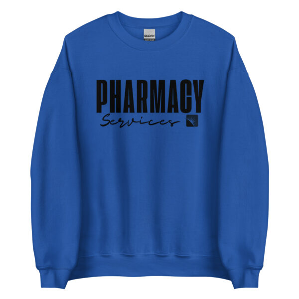 Pharmacy Svcs Sweatshirt Black Logo - Image 4