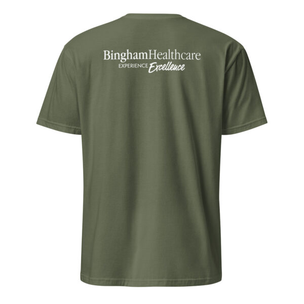 BH Short-Sleeve Unisex T-Shirt White Logo - Image 46