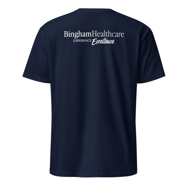 BH Short-Sleeve Unisex T-Shirt White Logo - Image 7