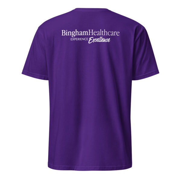 BH Short-Sleeve Unisex T-Shirt White Logo - Image 15