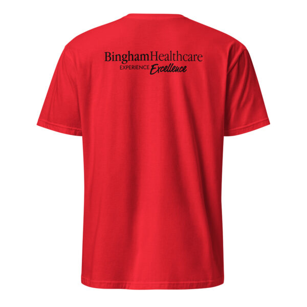 BH Short-Sleeve Unisex T-Shirt Black Logo - Image 3