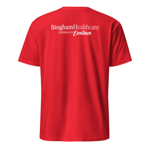 BH Short-Sleeve Unisex T-Shirt White Logo - Image 27