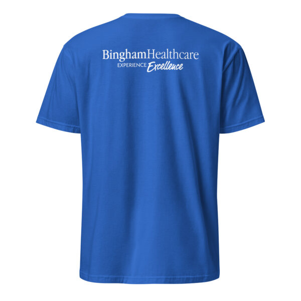 BH Short-Sleeve Unisex T-Shirt White Logo - Image 34