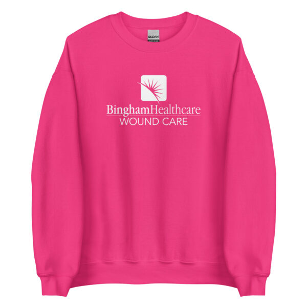 Wound Care Unisex Sweatshirt White logo - Image 21