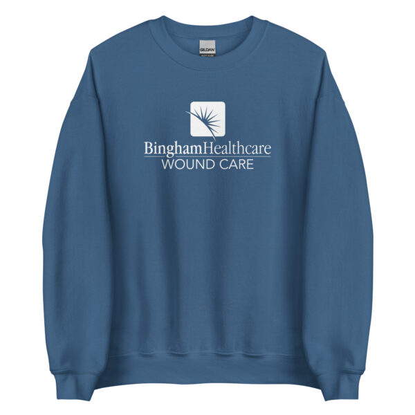 Wound Care Unisex Sweatshirt White logo - Image 19