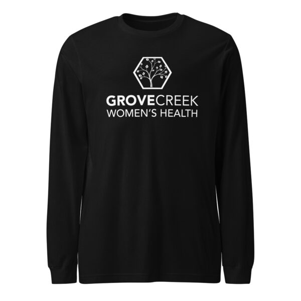 GCWH Unisex Long Sleeve Tee white logo - Image 6