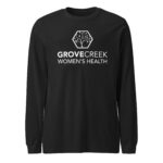 GCWH Unisex Long Sleeve Tee white logo - Image 2