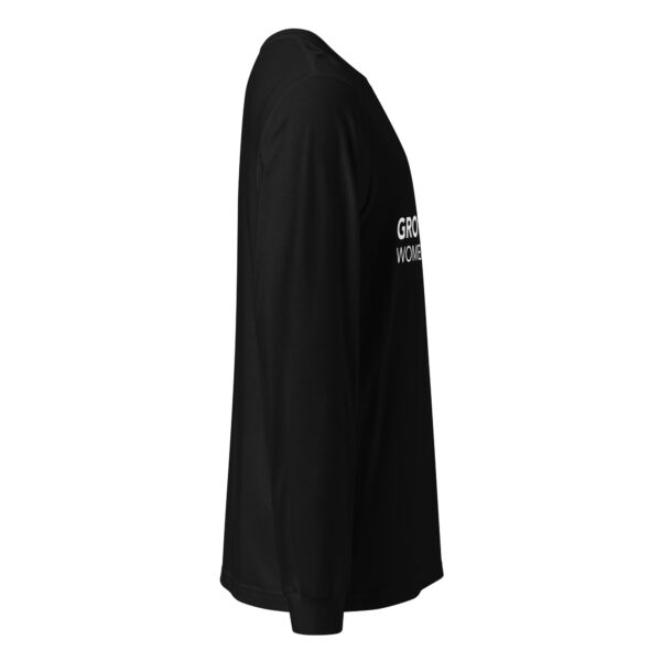 GCWH Unisex Long Sleeve Tee white logo - Image 7